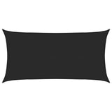 Vidaxl Zonnezeil 160 g m² 4x7 M HDPE Schwarz