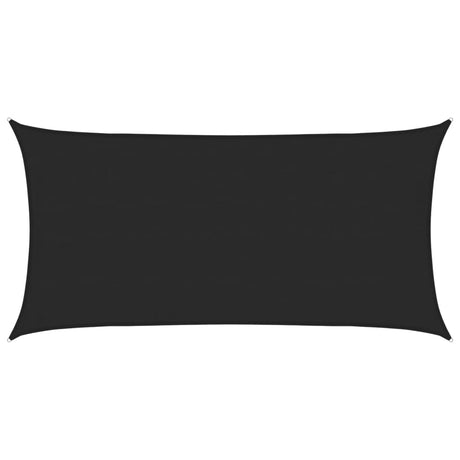 Vidaxl Zonnezeil 160 g m² 4x7 M HDPE Schwarz