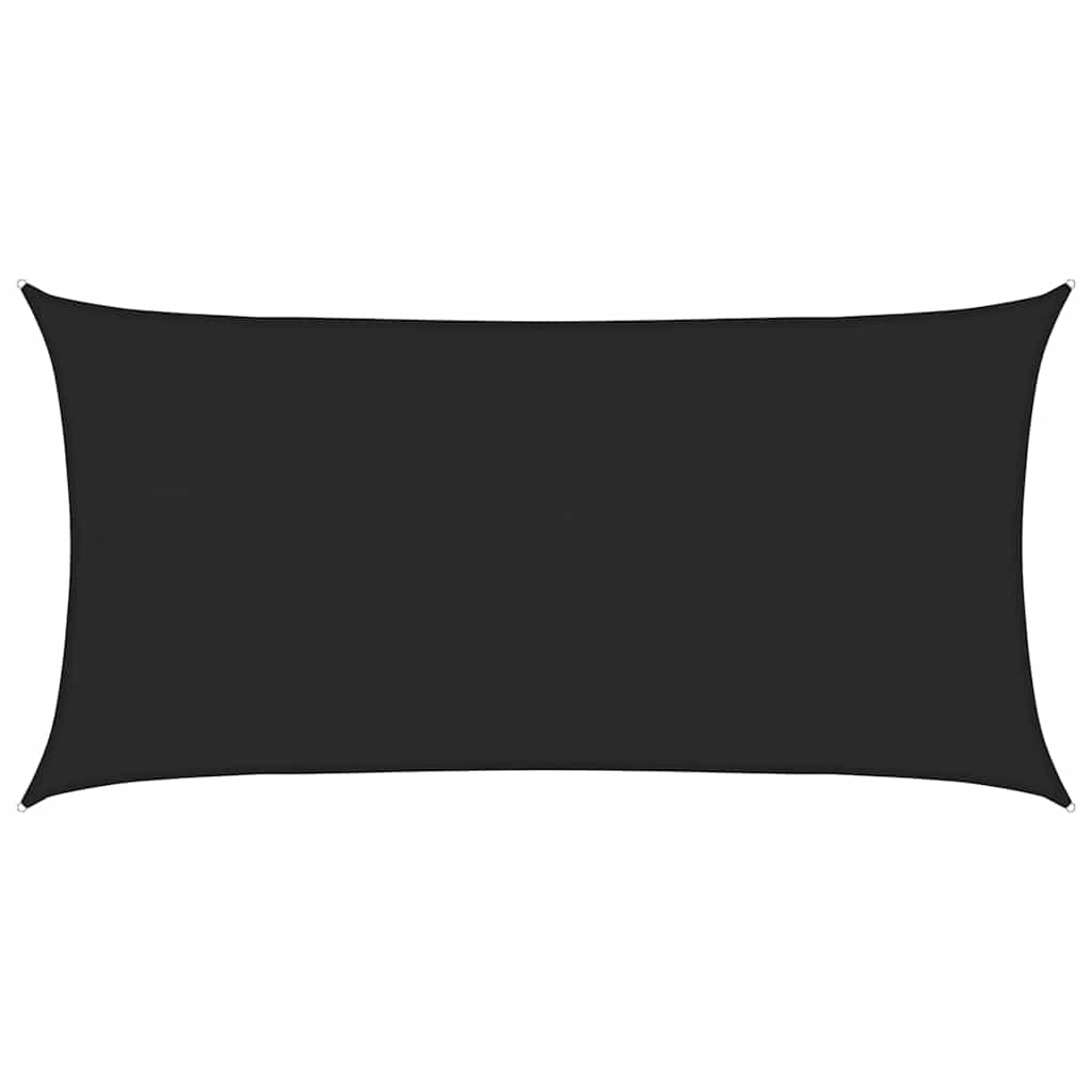 Vidaxl Zonnezeil 160 g m² 4x7 M HDPE Schwarz