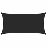 Vidaxl Zonnezeil 160 g m² 4x7 M HDPE Schwarz