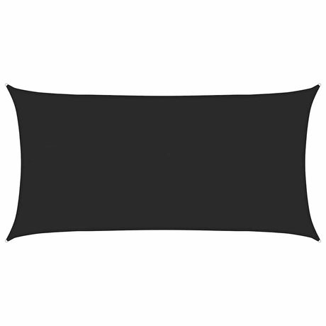 Vidaxl Zonnezeil 160 g m² 4x7 M HDPE Schwarz