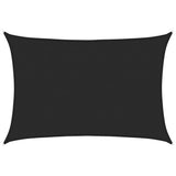 Vidaxl Zonnezeil 160 g m² 5x6 M HDPE Schwarz
