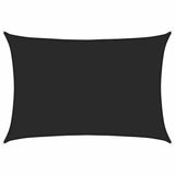 Vidaxl Zonnezeil 160 g m² 5x7 M HDPE Schwarz