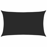 Vidaxl Zonnezeil 160 g m² 5x8 M HDPE Schwarz