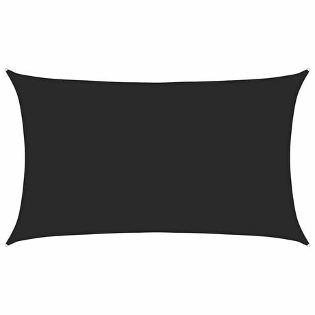 Vidaxl Zonnezeil 160 g m² 5x8 M HDPE Schwarz
