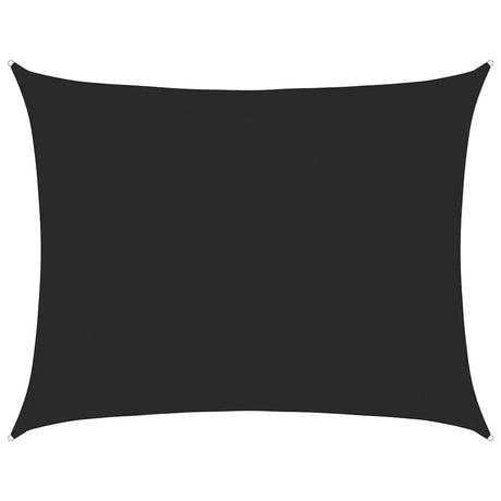 Vidaxl Zonnezeil 160 g m² rechteckig 6x8 M HDPE Schwarz