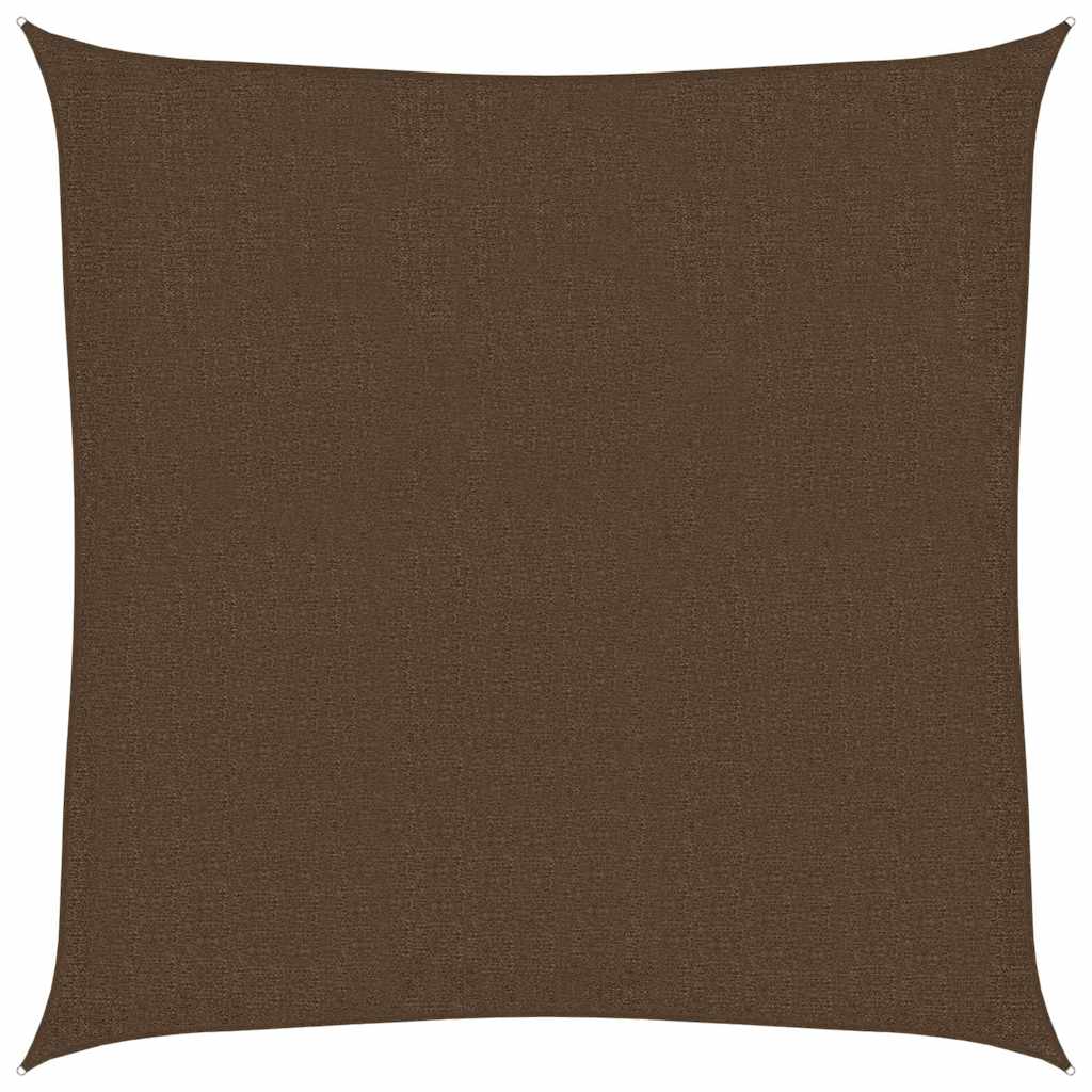 Vidaxl Zonnezeil 160 g m² 3x3 M HDPE -Braun