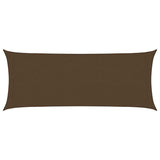 Vidaxl Zonnezeil 160 g m² 2x5 M HDPE -Braun