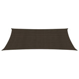 Vidaxl Zonnezeil 160 g m² 4x6 M HDPE -Braun