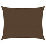 Vidaxl Zonnezeil 160 g m² 6x8 M HDPE -Braun