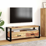 Vidaxl tv-meubel 120x35x45 cm hout met honingkleurige afwerking