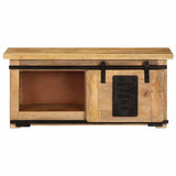 Vidaxl tv-meubel 90x35x40 cm massief mangohout