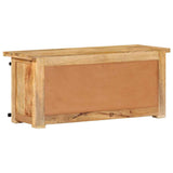 Vidaxl tv-meubel 90x35x40 cm massief mangohout