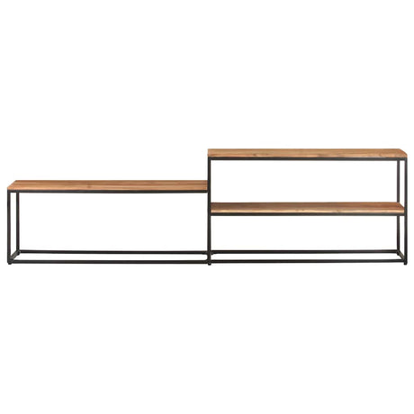 Vidaxl tv-meubel 180x30x50 cm massief acaciahout