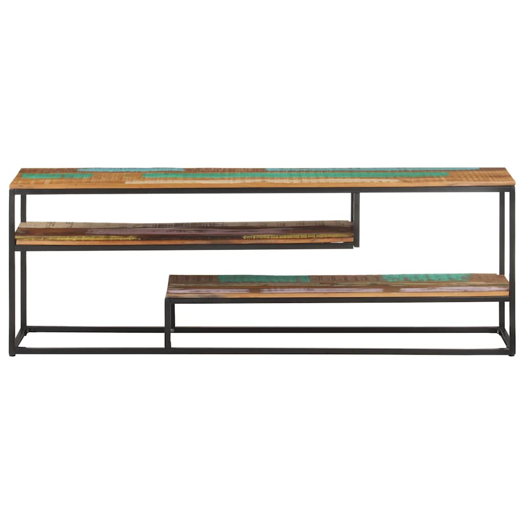 Vidaxl tv-meubel 130x30x45 cm massief gerecycled hout