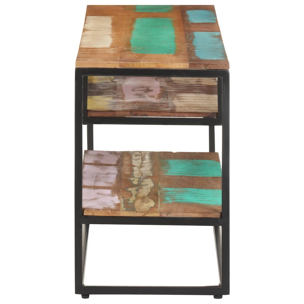 Vidaxl tv-meubel 130x30x45 cm massief gerecycled hout