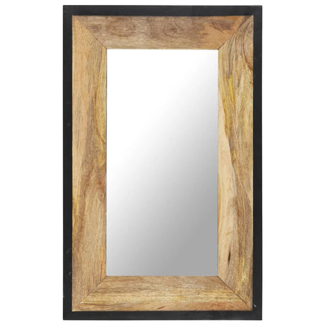 VidaXL Spiegel 80x50 cm massives Mangoholz
