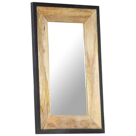 VidaXL Spiegel 80x50 cm massives Mangoholz