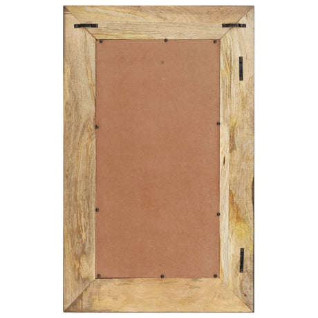 VidaXL Spiegel 80x50 cm massives Mangoholz