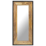 Vidaxx Spiegel 110x50 cm massives Mangoholz