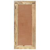 Vidaxx Spiegel 110x50 cm massives Mangoholz