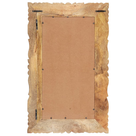 VidaXL Spiegel 80x50 cm massives Mangoholz
