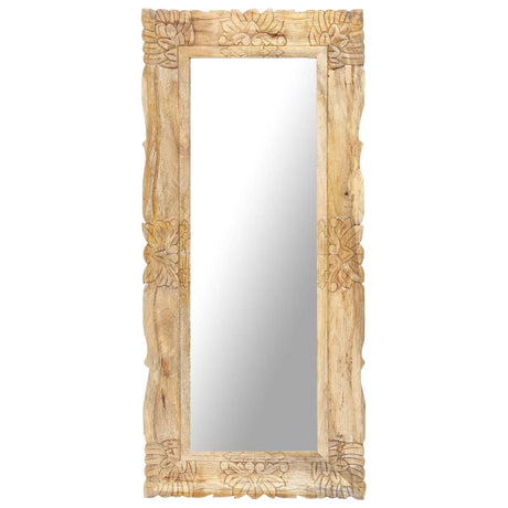 Vidaxx Spiegel 110x50 cm massives Mangoholz