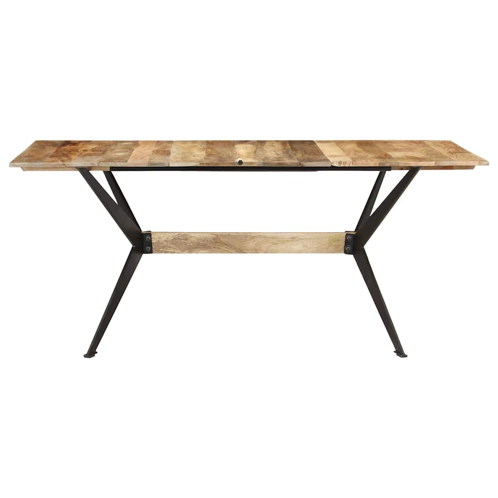 Vidaxl eettafel 180x90x76 cm massief mangohout