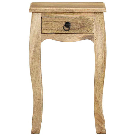 Vidaxl nachtkastje 28x28x46 cm massief mangohout
