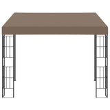 Vidaxl Wandpraktik 3x3 M Staub Taupe