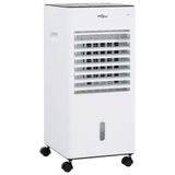 Vidaxl Air Cooler Mobile 3-in-15 W 61x31x27 cm weiß und schwarz