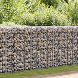 Vidaxl Schanskorf Wand mit Deckel 100x60x100 cm verzinkter Stahl