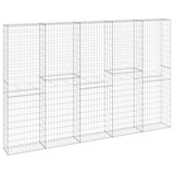 Vidaxl Schanskorf Wand mit Deckel 300x30x200 cm verzinkter Stahl
