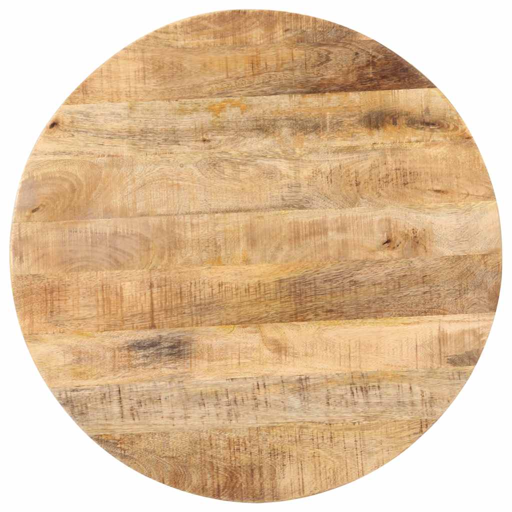 Vidaxl bistrotafel rond ø70x75 cm ruw mangohout