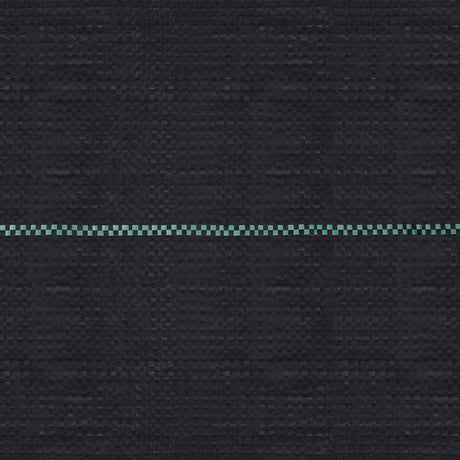 Vidaxl -Karotten -Stoff 1x10 m pp schwarz