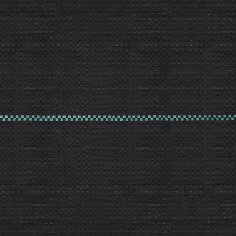 Vidaxl -Karotten -Stoff 1x25 m pp schwarz