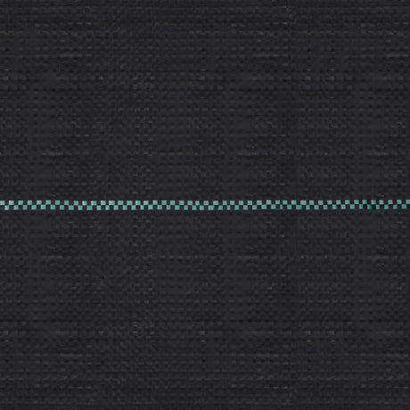 Vidaxl -Karotten -Stoff 2x25 m pp schwarz