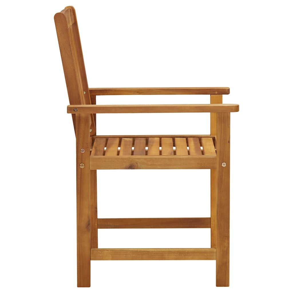 Vidaxl tuinstoelen 4 st massief acaciahout