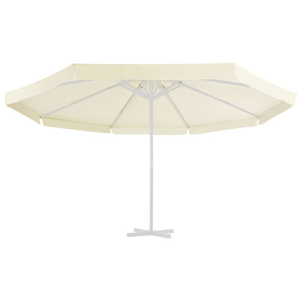 VIDAXL -Ersatztuch für Parasol 515 cm Sand -Colored