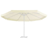 VIDAXL -Ersatztuch für Parasol 515 cm Sand -Colored