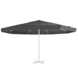 VIDAXL -Ersatztuch für Parasol 515 cm Anthrazit -geläutet