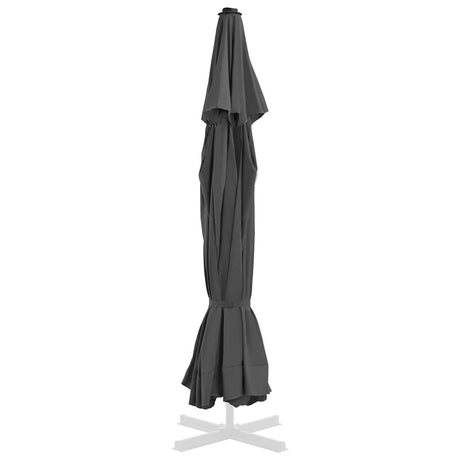 VIDAXL -Ersatztuch für Parasol 515 cm Anthrazit -geläutet