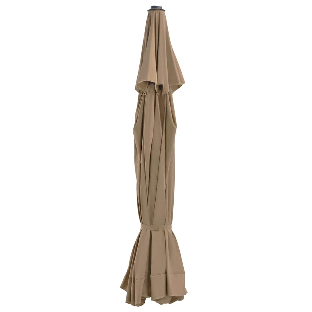 Vidaxl Ersatztuch für Parasol 515 cm Taupe