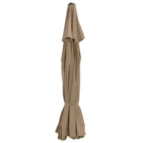 Vidaxl Ersatztuch für Parasol 515 cm Taupe