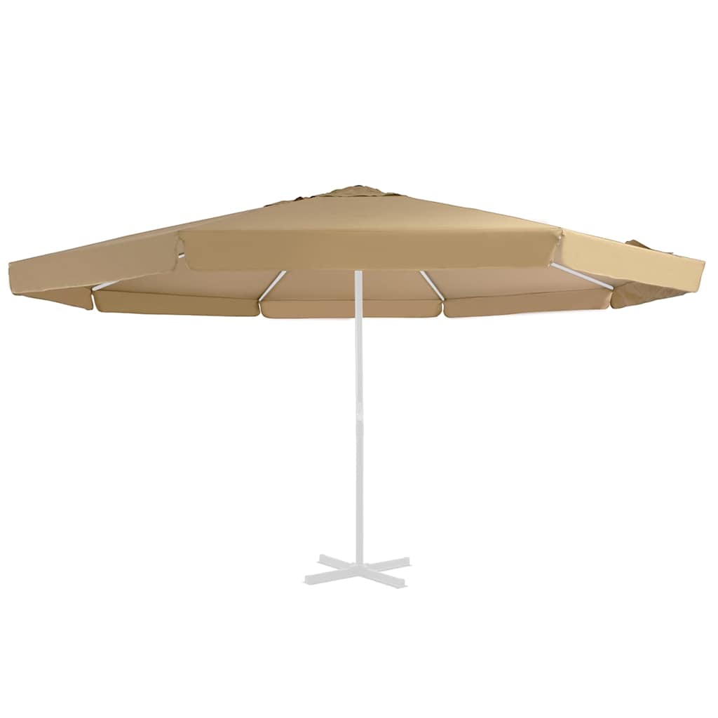 Vidaxl Ersatztuch für Parasol 515 cm Taupe