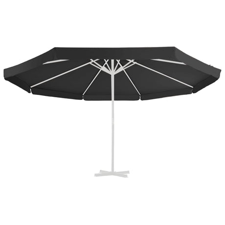 Vidaxl Ersatztuch für Parasol 515 cm schwarz