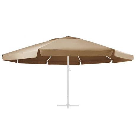 Vidaxl Ersatztuch für Parasol 600 cm Taupe
