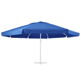 Vidaxl vervangingsdoek voor parasol 610 cm azuurblauw