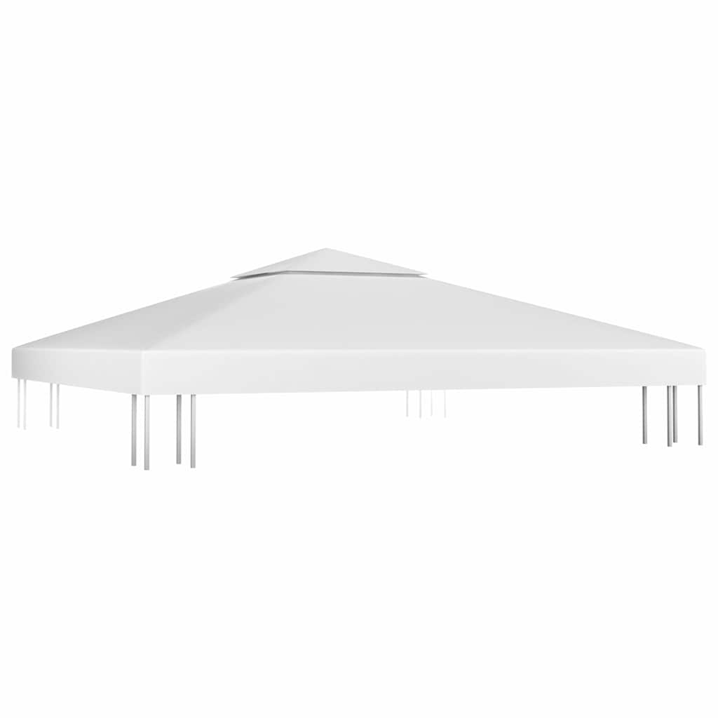 Vidaxx Laubendach 2-lagig 310 g m² 3x3 m weiß