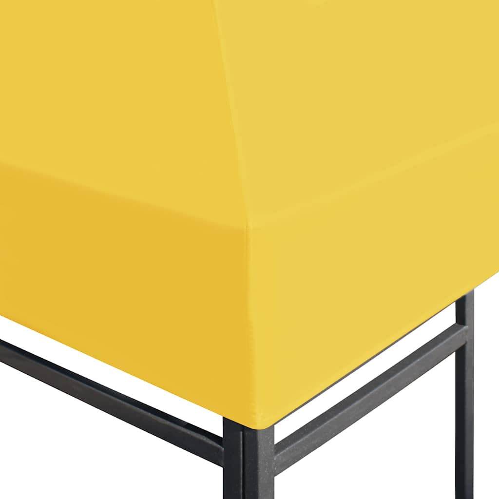 Vidaxl Pries Dach 270 g m² 4x3 m Gelb